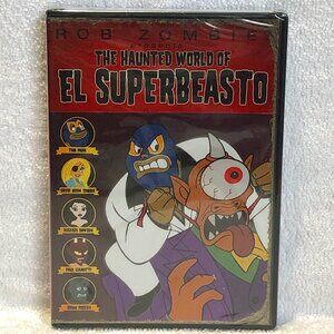 Sealed 2009 Original Release DVD Copy of 'El Superbeasto' By Rob Zombie!!